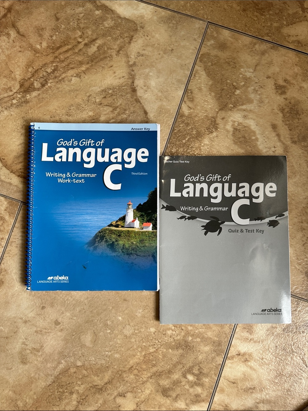 Abeka God’s Gift of Language C, Grade 8, Third Edition Set
